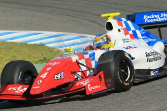 World © Octane Photographic Ltd. World Series by Renault collective test, Jerez de la Frontera, March 26th 2014. Fortec Motorsports – Oliver Rowland. Digital Ref : 0899lb1d8778
