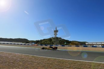 World © Octane Photographic Ltd. World Series by Renault collective test, Jerez de la Frontera, March 26th 2014. DAMS - Carlos Sainz jnr. Digital Ref : 0899lb1d9374