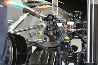 World © Octane Photographic Ltd. Mercedes AMG Petronas F1 W06 Hybrid. Friday 27th November 2015, F1 Abu Dhabi Grand Prix, Practice 1, Yas Marina. Digital Ref: 1477CB1L4744