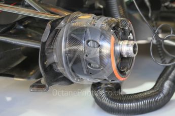 World © Octane Photographic Ltd. McLaren Honda MP4/30. Friday 27th November 2015, F1 Abu Dhabi Grand Prix, Practice 1, Yas Marina. Digital Ref: 1477CB1L4773