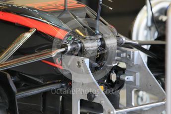 World © Octane Photographic Ltd. McLaren Honda MP4/30. Friday 27th November 2015, F1 Abu Dhabi Grand Prix, Practice 1, Yas Marina. Digital Ref: 1477CB1L4785