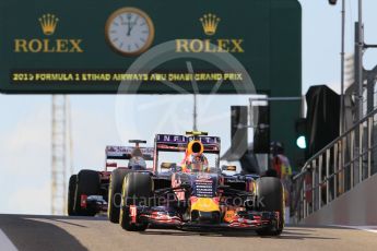 World © Octane Photographic Ltd. Infiniti Red Bull Racing RB11 – Daniil Kvyat. Friday 27th November 2015, F1 Abu Dhabi Grand Prix, Practice 1, Yas Marina. Digital Ref: 1477CB1L4985