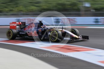 World © Octane Photographic Ltd. Scuderia Toro Rosso STR10 – Max Verstappen. Friday 27th November 2015, F1 Abu Dhabi Grand Prix, Practice 1, Yas Marina. Digital Ref: 1477CB1L5179