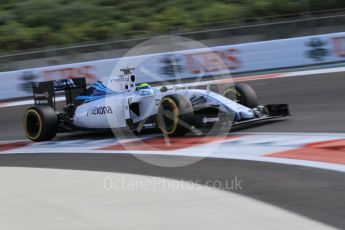 World © Octane Photographic Ltd. Williams Martini Racing FW37 – Felipe Massa. Friday 27th November 2015, F1 Abu Dhabi Grand Prix, Practice 1, Yas Marina. Digital Ref: 1477CB1L5183