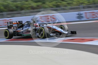 World © Octane Photographic Ltd. Sahara Force India VJM08B – Nico Hulkenberg. Friday 27th November 2015, F1 Abu Dhabi Grand Prix, Practice 1, Yas Marina. Digital Ref: 1477CB1L5203