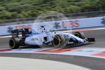 World © Octane Photographic Ltd. Williams Martini Racing FW37 – Felipe Massa. Friday 27th November 2015, F1 Abu Dhabi Grand Prix, Practice 1, Yas Marina. Digital Ref: 1477CB1L5211