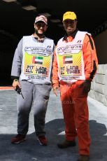 World © Octane Photographic Ltd. Marshals. Friday 27th November 2015, F1 Abu Dhabi Grand Prix, Practice 1, Yas Marina. Digital Ref: 1477CB7D1641
