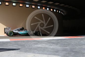 World © Octane Photographic Ltd. Mercedes AMG Petronas F1 W06 Hybrid – Nico Rosberg. Friday 27th November 2015, F1 Abu Dhabi Grand Prix, Practice 1, Yas Marina. Digital Ref: 1477CB7D1665