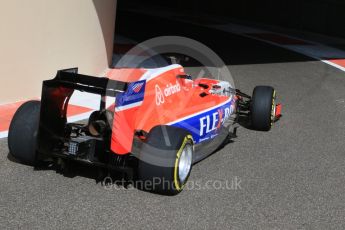 World © Octane Photographic Ltd. Manor Marussia F1 Team MR03B – William Stevens. Friday 27th November 2015, F1 Abu Dhabi Grand Prix, Practice 1, Yas Marina. Digital Ref: 1477CB7D1717