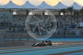 World © Octane Photographic Ltd. Sahara Force India VJM08B – Nico Hulkenberg. Friday 27th November 2015, F1 Abu Dhabi Grand Prix, Practice 2, Yas Marina. Digital Ref: 1478CB1L5789