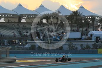 World © Octane Photographic Ltd. McLaren Honda MP4/30 – Fernando Alonso. Friday 27th November 2015, F1 Abu Dhabi Grand Prix, Practice 2, Yas Marina. Digital Ref: 1478CB1L5793
