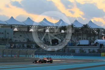 World © Octane Photographic Ltd. Infiniti Red Bull Racing RB11 – Daniil Kvyat. Friday 27th November 2015, F1 Abu Dhabi Grand Prix, Practice 2, Yas Marina. Digital Ref: 1478CB1L5861