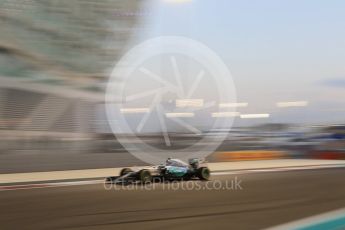 World © Octane Photographic Ltd. Mercedes AMG Petronas F1 W06 Hybrid – Nico Rosberg. Friday 27th November 2015, F1 Abu Dhabi Grand Prix, Practice 2, Yas Marina. Digital Ref: 1478CB7D2014