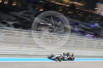 World © Octane Photographic Ltd. Sahara Force India VJM08B – Sergio Perez. Friday 27th November 2015, F1 Abu Dhabi Grand Prix, Practice 2, Yas Marina. Digital Ref: 1478CB7D2442
