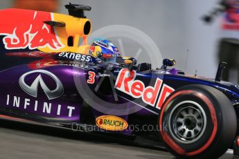 World © Octane Photographic Ltd. Infiniti Red Bull Racing RB11 – Daniel Ricciardo. Friday 27th November 2015, F1 Abu Dhabi Grand Prix, Practice 2, Yas Marina. Digital Ref: 1478LB1D7331