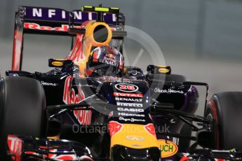 World © Octane Photographic Ltd. Infiniti Red Bull Racing RB11 – Daniil Kvyat. Friday 27th November 2015, F1 Abu Dhabi Grand Prix, Practice 2, Yas Marina. Digital Ref: 1478LB1D7844