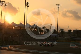World © Octane Photographic Ltd. Manor Marussia F1 Team MR03B – Roberto Merhi. Friday 27th November 2015, F1 Abu Dhabi Grand Prix, Practice 2, Yas Marina. Digital Ref: 1478LB5D3999