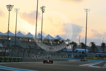 World © Octane Photographic Ltd. Infiniti Red Bull Racing RB11 – Daniel Ricciardo. Friday 27th November 2015, F1 Abu Dhabi Grand Prix, Practice 2, Yas Marina. Digital Ref: 1478LB5D4091
