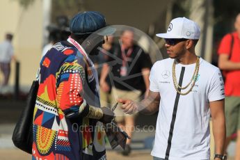 World © Octane Photographic Ltd. Thursday 26th November 2015, F1 Abu Dhabi Grand Prix, Drivers’ FIA Press Conference, Yas Marina. Mercedes AMG Petronas – Lewis Hamilton.  Digital Ref: 1471CB1L4074