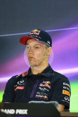World © Octane Photographic Ltd. Thursday 26th November 2015, F1 Abu Dhabi Grand Prix, Drivers’ FIA Press Conference, Yas Marina. Infiniti Red Bull Racing – Daniil Kvyat.  Digital Ref: 1471LB1D5063