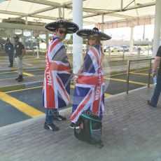 World © Octane Photographic Ltd. Mercedes AMG Petronas F1 fans. Thursday 26th November 2015, F1 Abu Dhabi Grand Prix, Setup, Yas Marina. Digital Ref: 14725S0001