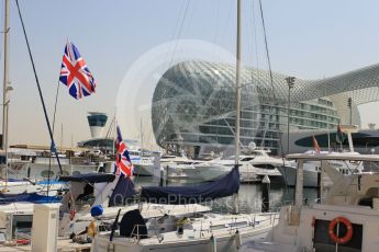 World © Octane Photographic Ltd. Thursday 26th November 2015, F1 Abu Dhabi Grand Prix, Setup, Yas Marina. Digital Ref: 1472CB1L3868