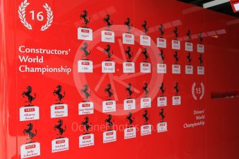 World © Octane Photographic Ltd. Scuderia Ferrari. Thursday 26th November 2015, F1 Abu Dhabi Grand Prix, Setup, Yas Marina. Digital Ref: 1472CB1L3869