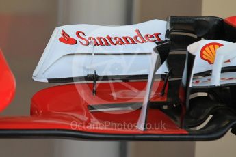 World © Octane Photographic Ltd. Scuderia Ferrari SF15-T. Thursday 26th November 2015, F1 Abu Dhabi Grand Prix, Setup, Yas Marina. Digital Ref: 1472CB1L4115