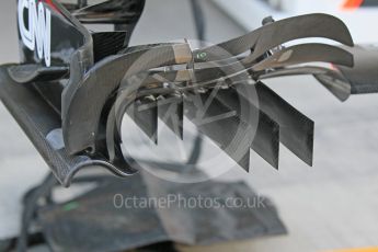 World © Octane Photographic Ltd. McLaren Honda MP4/30. Thursday 26th November 2015, F1 Abu Dhabi Grand Prix, Setup, Yas Marina. Digital Ref: 1472CB1L4223