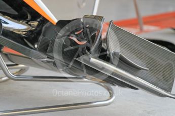 World © Octane Photographic Ltd. Sahara Force India VJM08B. Thursday 26th November 2015, F1 Abu Dhabi Grand Prix, Setup, Yas Marina. Digital Ref: 1472CB1L4230