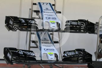 World © Octane Photographic Ltd. Williams Martini Racing FW37 – Valtteri Bottas. Thursday 26th November 2015, F1 Abu Dhabi Grand Prix, Setup, Yas Marina. Digital Ref: 1472CB1L4261