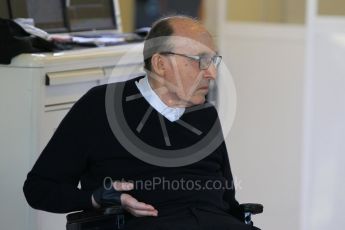 World © Octane Photographic Ltd. Williams Martini Racing - Sir Frank Williams. Thursday 26th November 2015, F1 Abu Dhabi Grand Prix, Setup, Yas Marina. Digital Ref: 1472CB1L4266