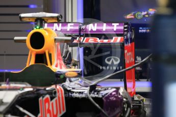 World © Octane Photographic Ltd. Infiniti Red Bull Racing RB11. Thursday 26th November 2015, F1 Abu Dhabi Grand Prix, Setup, Yas Marina. Digital Ref: 1472CB1L4277