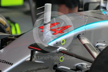 World © Octane Photographic Ltd. Mercedes AMG Petronas F1 W06 Hybrid – Lewis Hamilton. Thursday 26th November 2015, F1 Abu Dhabi Grand Prix, Setup, Yas Marina. Digital Ref: 1472CB1L4308