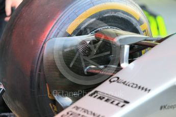 World © Octane Photographic Ltd. Mercedes AMG Petronas F1 W06 Hybrid. Thursday 26th November 2015, F1 Abu Dhabi Grand Prix, Setup, Yas Marina. Digital Ref: 1472CB1L4312