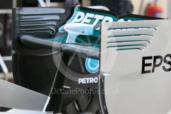 World © Octane Photographic Ltd. Mercedes AMG Petronas F1 W06 Hybrid. Thursday 26th November 2015, F1 Abu Dhabi Grand Prix, Setup, Yas Marina. Digital Ref: 1472CB1L4317