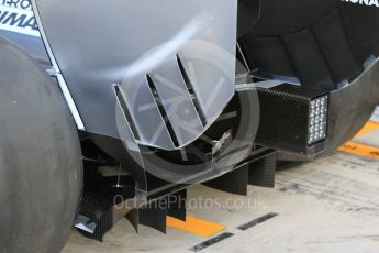 World © Octane Photographic Ltd. Mercedes AMG Petronas F1 W06 Hybrid. Thursday 26th November 2015, F1 Abu Dhabi Grand Prix, Setup, Yas Marina. Digital Ref: 1472CB1L4332