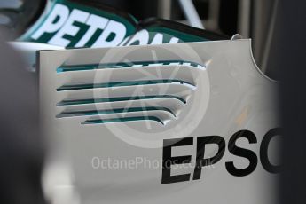 World © Octane Photographic Ltd. Mercedes AMG Petronas F1 W06 Hybrid. Thursday 26th November 2015, F1 Abu Dhabi Grand Prix, Setup, Yas Marina. Digital Ref: 1472CB1L4343