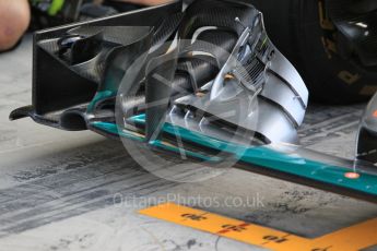 World © Octane Photographic Ltd. Mercedes AMG Petronas F1 W06 Hybrid. Thursday 26th November 2015, F1 Abu Dhabi Grand Prix, Setup, Yas Marina. Digital Ref: 1472CB1L4350