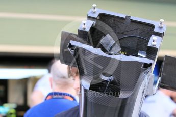 World © Octane Photographic Ltd. Mercedes AMG Petronas F1 W06 Hybrid. Thursday 26th November 2015, F1 Abu Dhabi Grand Prix, Setup, Yas Marina. Digital Ref: 1472CB1L4351