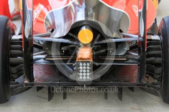 World © Octane Photographic Ltd. Scuderia Ferrari SF15-T. Thursday 26th November 2015, F1 Abu Dhabi Grand Prix, Setup, Yas Marina. Digital Ref: 1472CB1L4386