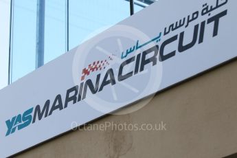 World © Octane Photographic Ltd. Thursday 26th November 2015, F1 Abu Dhabi Grand Prix, Setup, Yas Marina. Digital Ref: 1472CB7D1037