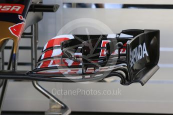 World © Octane Photographic Ltd. Scuderia Toro Rosso STR10. Thursday 26th November 2015, F1 Abu Dhabi Grand Prix, Setup, Yas Marina. Digital Ref: 1472CB7D1143