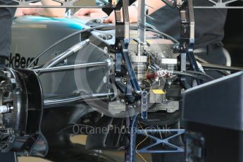 World © Octane Photographic Ltd. Mercedes AMG Petronas F1 W06 Hybrid. Thursday 26th November 2015, F1 Abu Dhabi Grand Prix, Setup, Yas Marina. Digital Ref: 1472CB7D1237