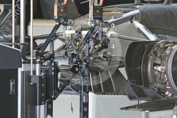 World © Octane Photographic Ltd. Mercedes AMG Petronas F1 W06 Hybrid. Thursday 26th November 2015, F1 Abu Dhabi Grand Prix, Setup, Yas Marina. Digital Ref: 1472LB5D3810