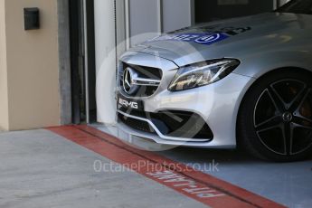World © Octane Photographic Ltd. Formula 1 Safety Car. Thursday 26th November 2015, F1 Abu Dhabi Grand Prix, Setup, Yas Marina. Digital Ref: 1472LB1D4580