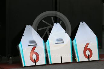 World © Octane Photographic Ltd. Mercedes AMG Petronas F1 W06 Hybrid. Thursday 26th November 2015, F1 Abu Dhabi Grand Prix, Setup, Yas Marina. Digital Ref: 1472LB1D4585