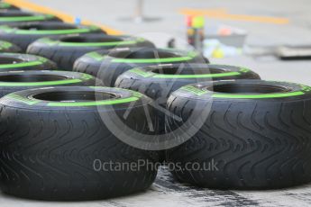 World © Octane Photographic Ltd. McLaren Honda preparing tyres. Thursday 26th November 2015, F1 Abu Dhabi Grand Prix, Setup, Yas Marina. Digital Ref: 1472LB1D4606