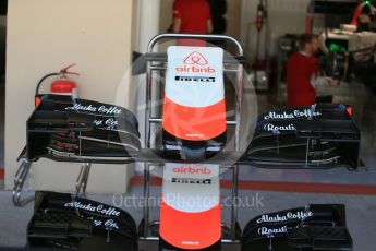 World © Octane Photographic Ltd. Manor Marussia F1 Team MR03B. Thursday 26th November 2015, F1 Abu Dhabi Grand Prix, Setup, Yas Marina. Digital Ref: 1472LB1D4628