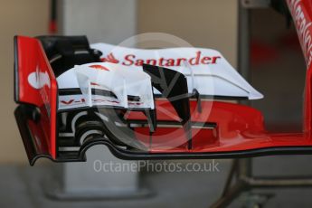 World © Octane Photographic Ltd. Scuderia Ferrari SF15-T. Thursday 26th November 2015, F1 Abu Dhabi Grand Prix, Setup, Yas Marina. Digital Ref: 1472LB5D3755